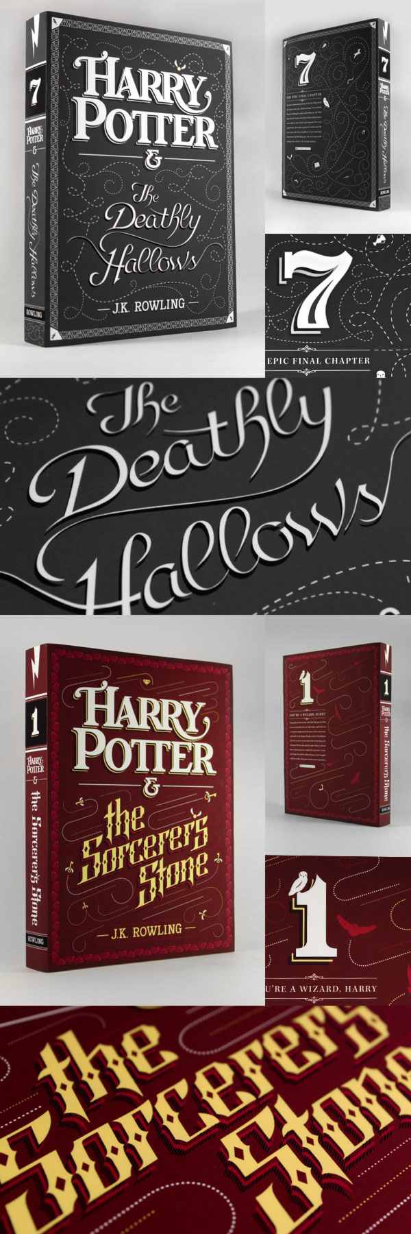HP Book Cover Brian Gartside 30 Reworked Harry Potter Book Covers for Inspiration