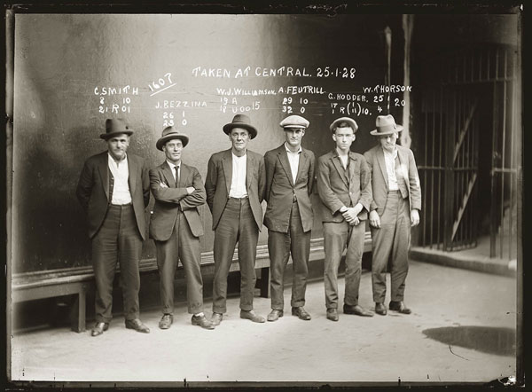 vintage 2 Vintage Portraits of Criminals from 1920's