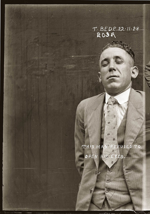 vintage 26 Vintage Portraits of Criminals from 1920's