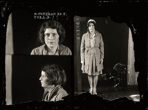 vintage 3 Vintage Portraits of Criminals from 1920's