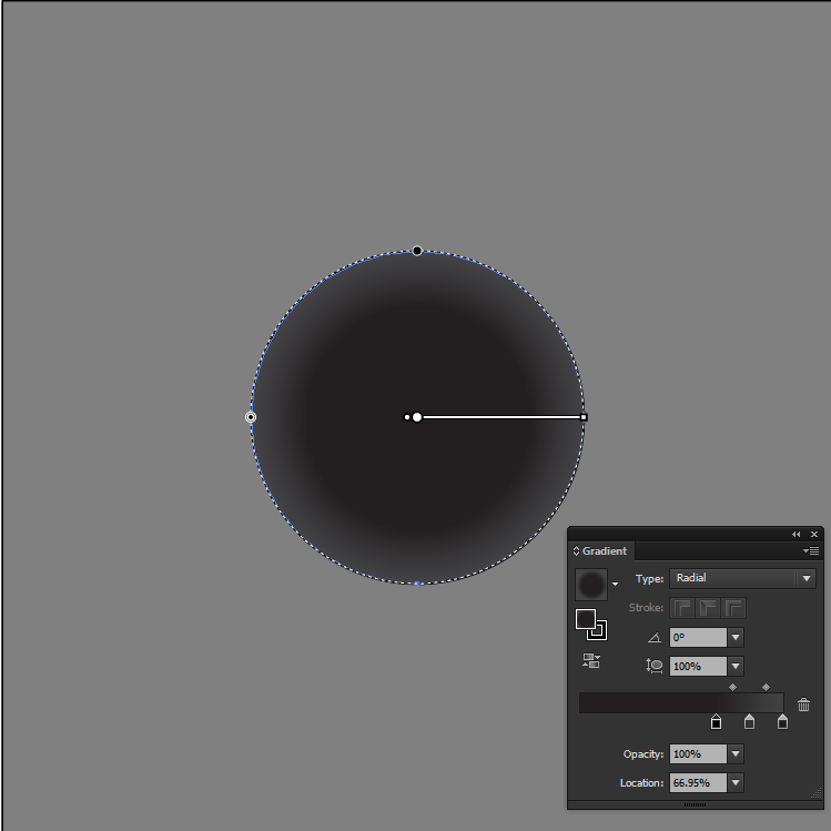 Add Gradient to the Ellipse How to Create Carbon Fiber Patterns in Illustrator CS6
