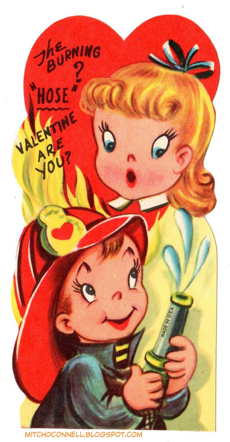 Racist Vintage Valentine's Day Cards: Africans and African