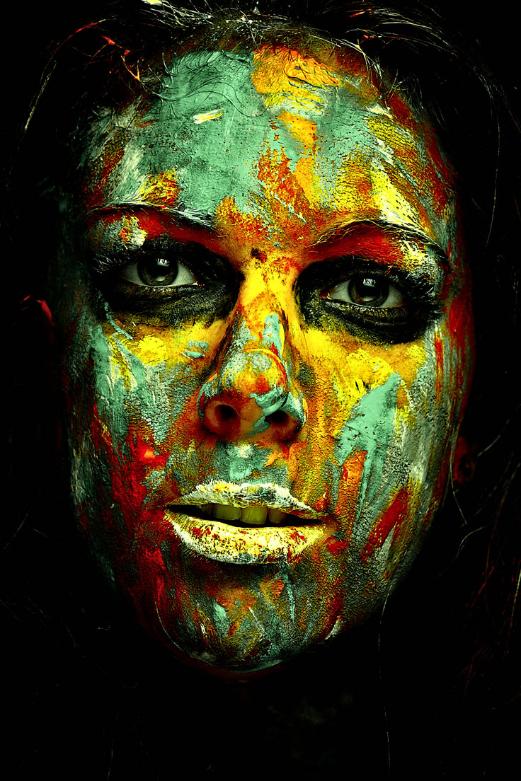 Exotic Portraits in Paints featured in http://animhut.com