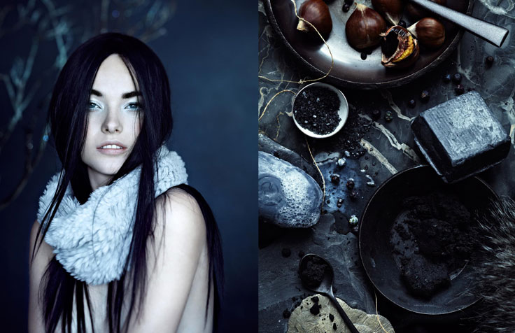 Female + Food + Metal elements photos by Anna Williams