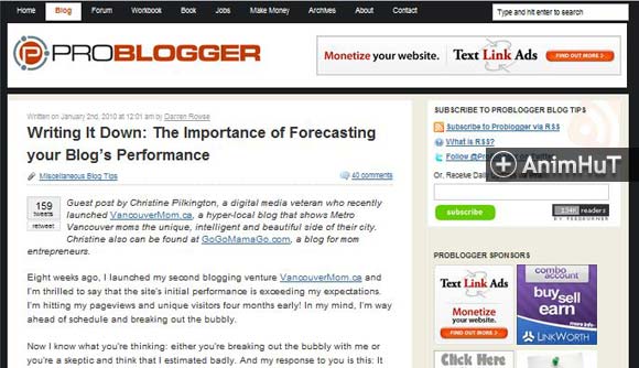 The Importance of Forecasting your Blog’s Performance