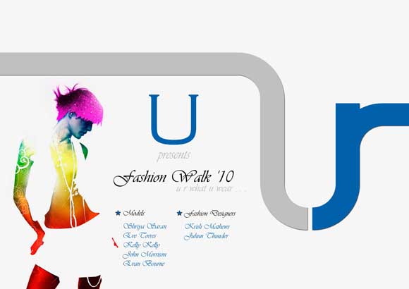 u13 Photoshop Tutorial: Create a Fashion Show Poster