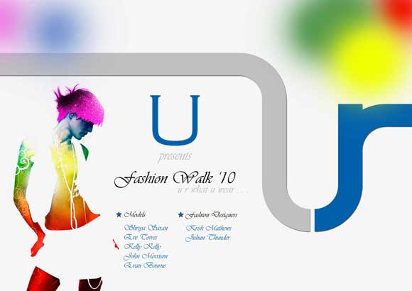 u15 Photoshop Tutorial: Create a Fashion Show Poster