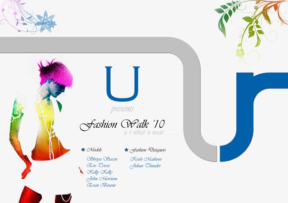 u16 Photoshop Tutorial: Create a Fashion Show Poster