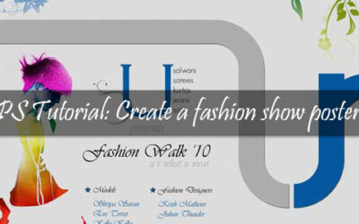 Photoshop Tutorial: Create a Fashion Show Poster