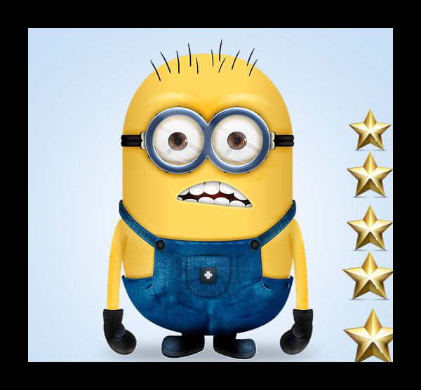 Create a “Minion” Character From the Despicable Me Movie