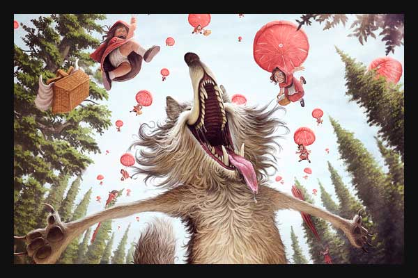 Lobo 40 Hilarious Digital Work Inspiration by tiagohoisel