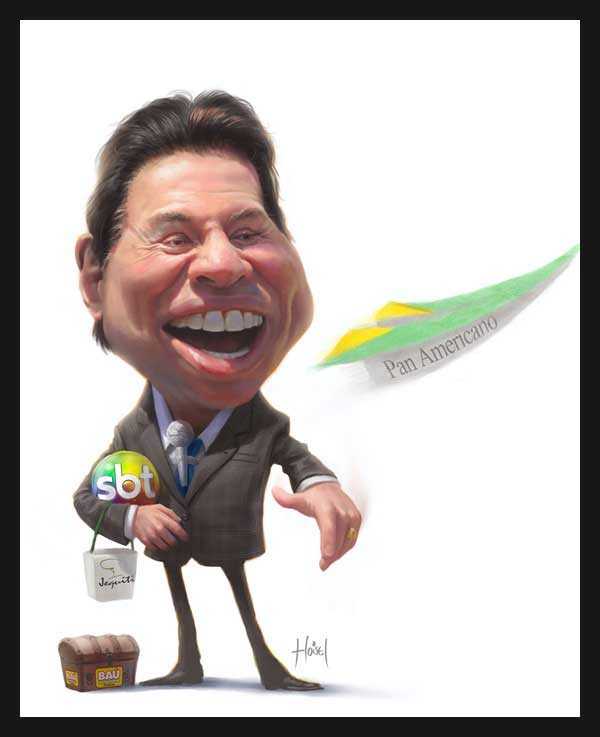 silvio santos 40 Hilarious Digital Work Inspiration by tiagohoisel