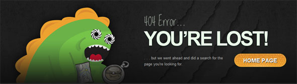 Fresh 404 Error page collection