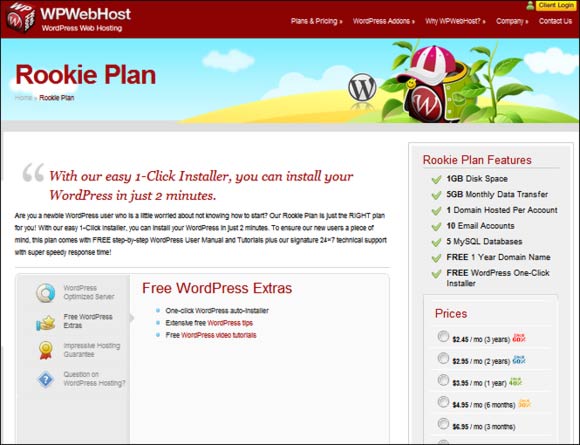 WpWebhost Giveaway day 2 from animhut The AnimHuT 2nd anniversary Giveaway Day 2: WpWebHost Rookie Plan