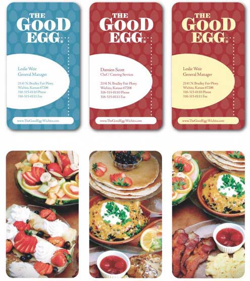 Popular Food Business card inspiration