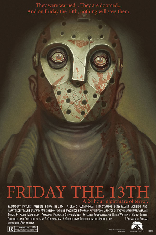 Horror Inspiration Friday 13th Dark Illustrations