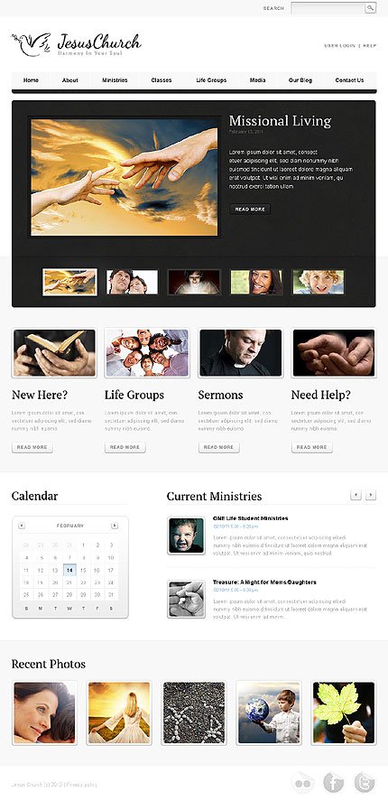 10 Epic Church WordPress Premium Theme for Download