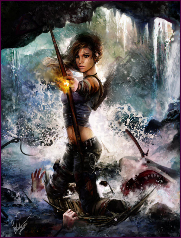 30 Tomb Raider Reborn Illustrations And Deviantart Contest