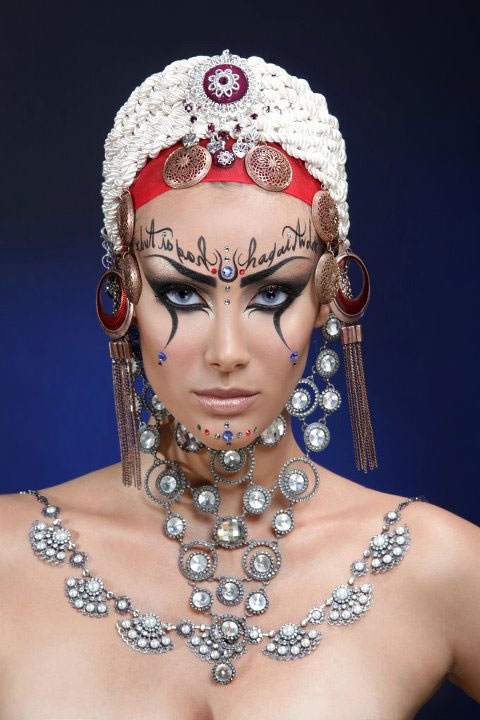 Exotic Make up Art on Female Models