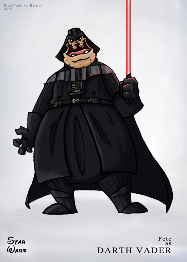Famous Characters as Star Wars Models