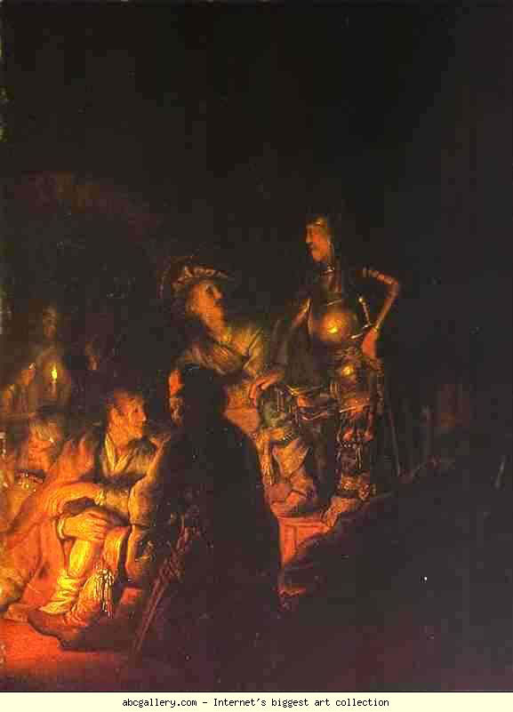16th century dutch vintage oil paintings