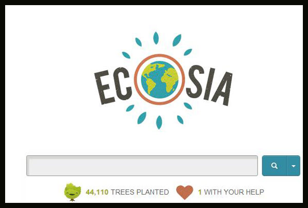 Ecosia green search engine recommend by animhut