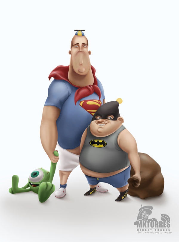 7 Fat and Ugly Super Heroes - Design Inspiration (5)