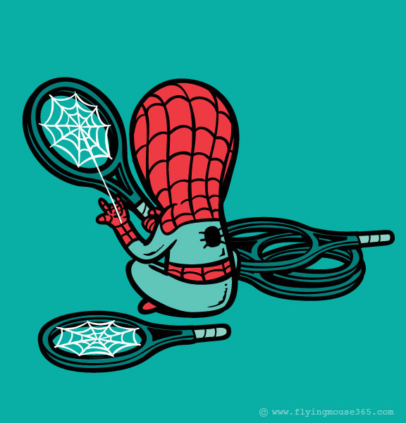 Funny Illustrations of Super Heroes Part Time Jobs (6)
