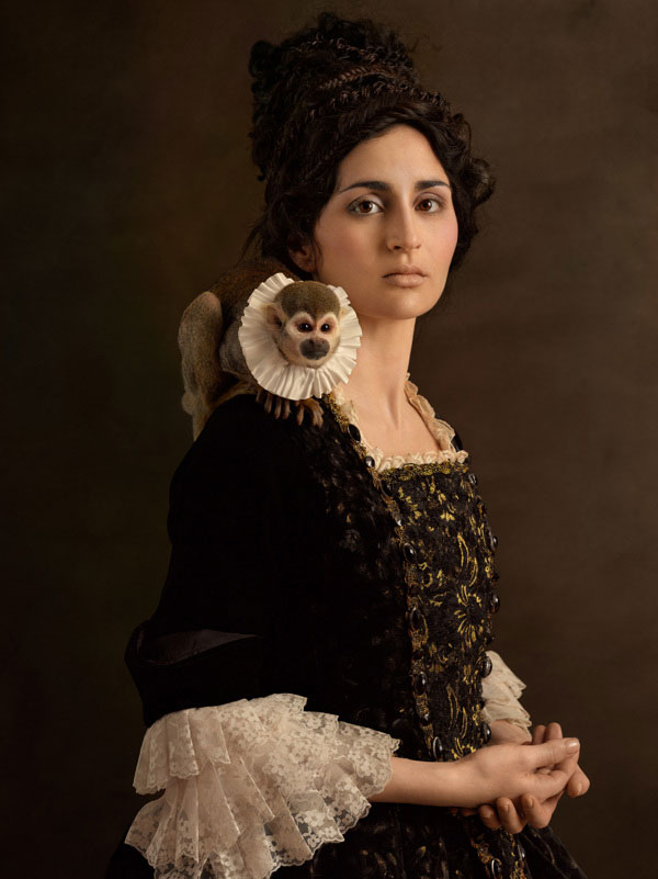 Flemish Paintings Recreates with modern digital photography (15)