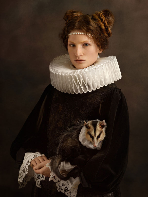 Flemish Paintings Recreates with modern digital photography (17)