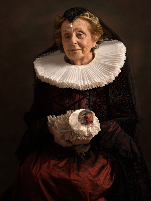 Flemish Paintings Recreates with modern digital photography (8)