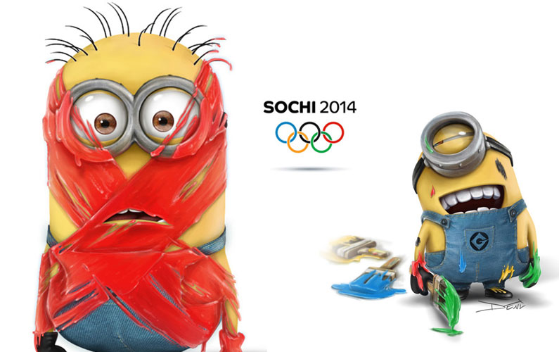 What If Minions Take Over Winter Olympics 