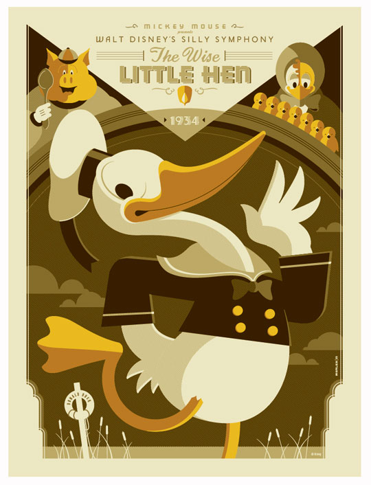 Walt-Disney-wise-little-hen-poster