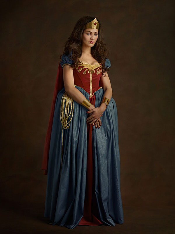 Flemish Paintings of Wonder Woman