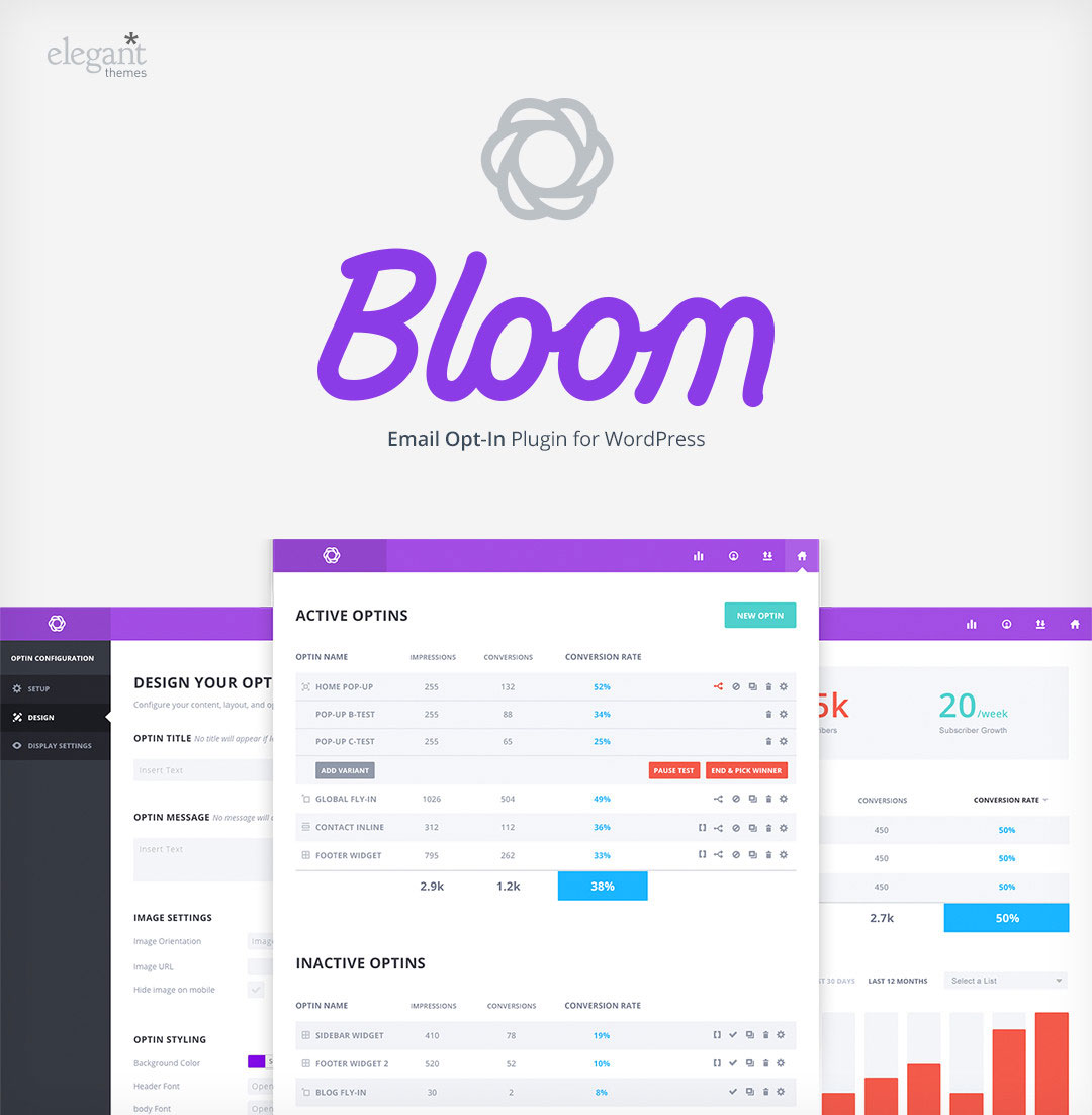 Bloom Dashboard Preview
