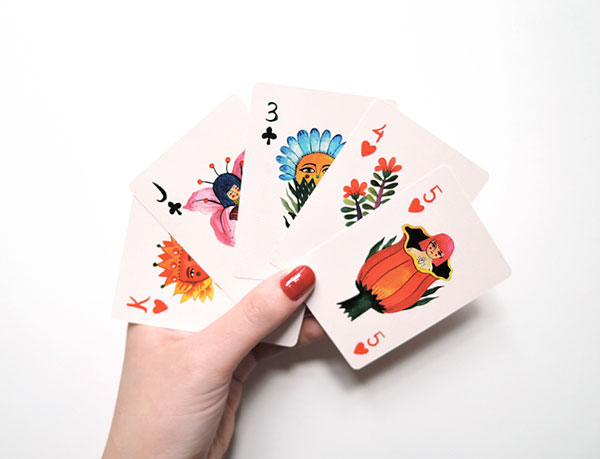 Vintage Style Playing Cards (6)