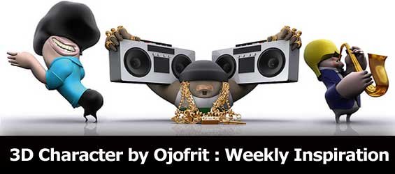 3D Character by Ojofrit : Weekly Inspiration