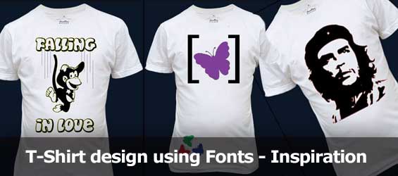Create T-shirt Design using Fonts