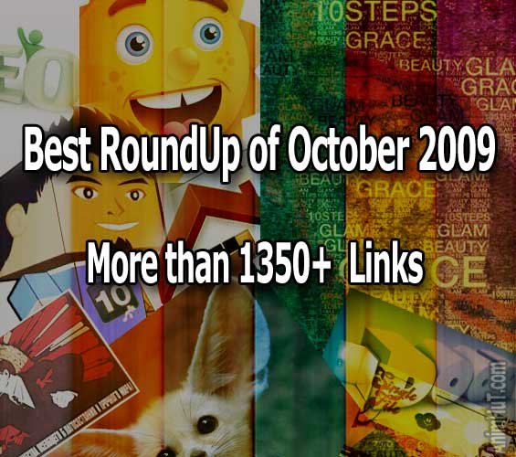 Best RoundUp of October2009-1350+ links
