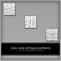 Freebie: Very Rare antique patterns