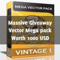 [update]Giveaway: Vector Mega Packs Worth 1000 USD