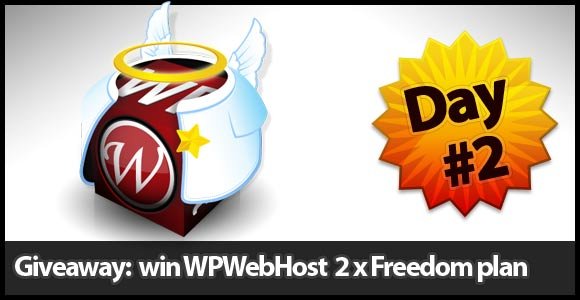 Giveaway Day#2: WPWebHost Premium Accounts(X2)