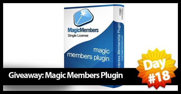 Giveaway Day18: Magic Membership Premium Plugin