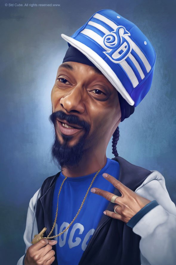2012 Fresh Caricature on Popular Celebrities 