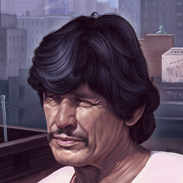 2012 Fresh Caricature on Popular Celebrities 