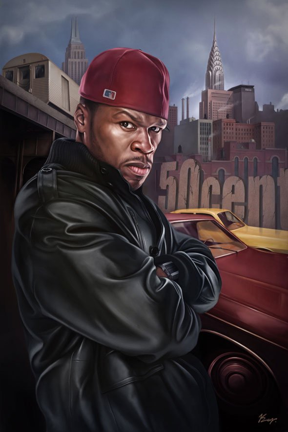 2012 Fresh Caricature on Popular Celebrities 