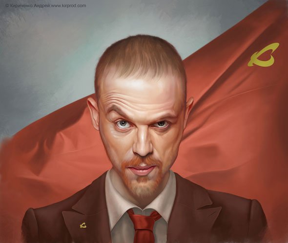 2012 Fresh Caricature on Popular Celebrities 