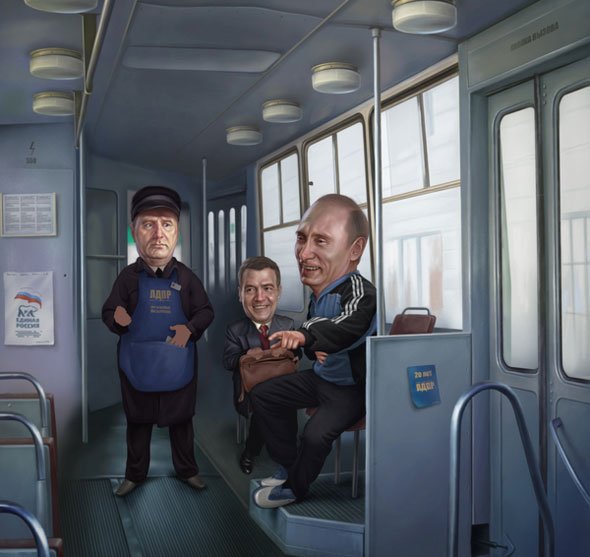 2012 Fresh Caricature on Popular Celebrities 