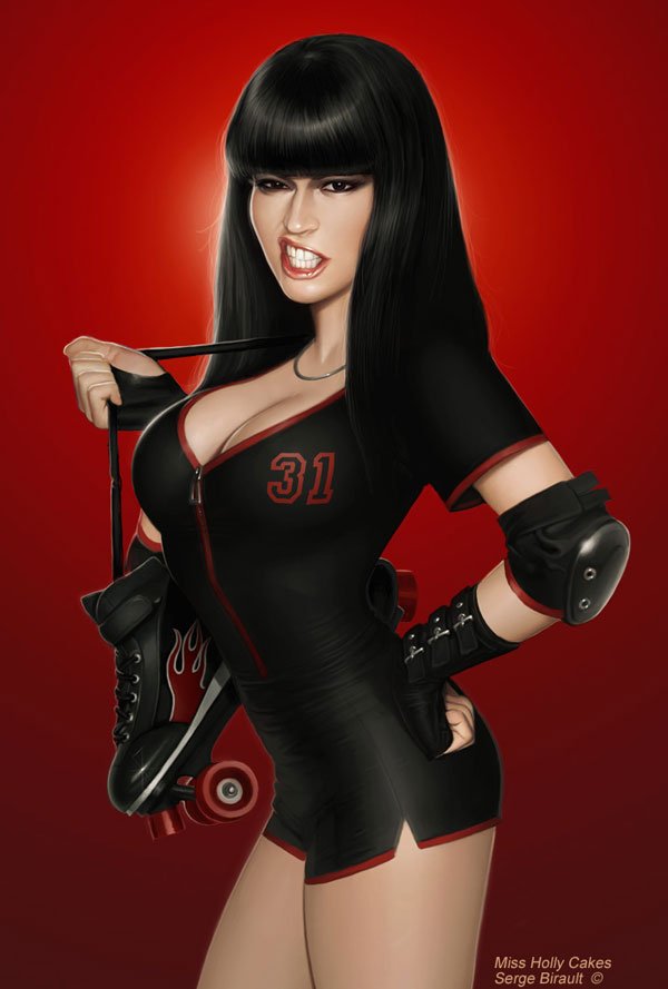 Daily Inspiration: Pin-Up Girls and Caricatures by Serge Birault 11 Pin-Up Girls and Caricatures by Serge Birault