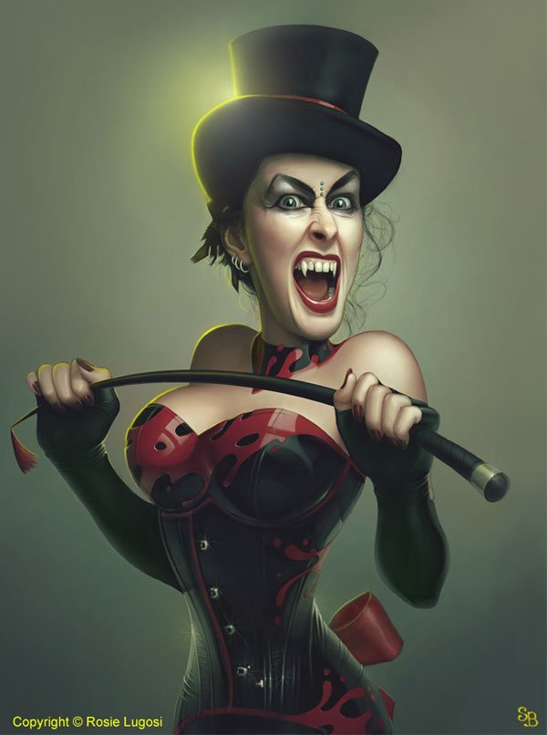 Daily Inspiration: Pin-Up Girls and Caricatures by Serge Birault 32 Pin-Up Girls and Caricatures by Serge Birault